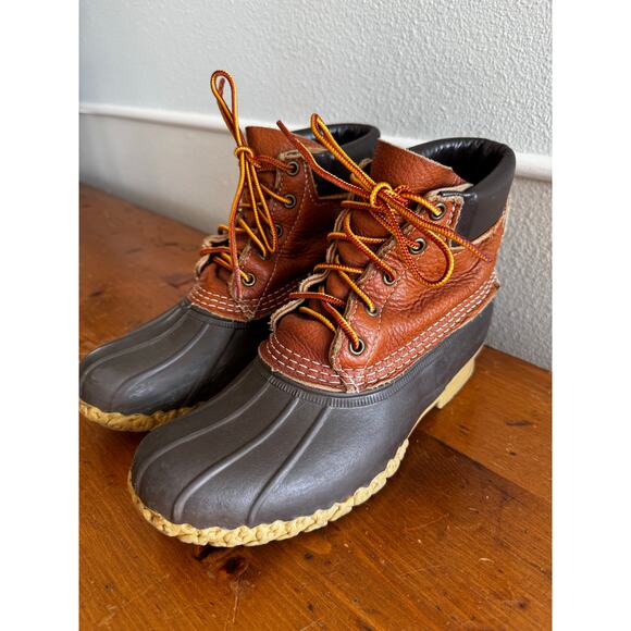 L.L. Bean Brown Duck Boots - Picture 3 of 7
